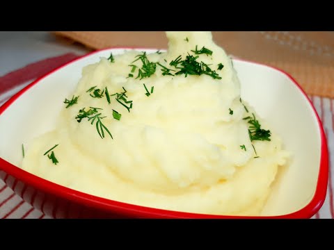 Как приготовить 😋 Вкусное пышное картофельное ПЮРЕ рецепт | Секреты приготовления домашнего пюре