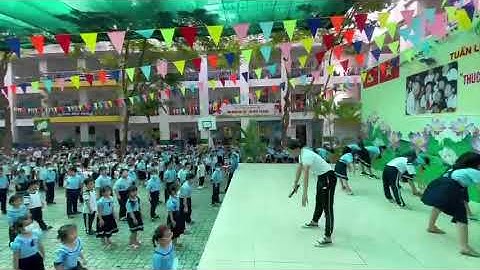 Buổi tập TDGG đầu tiên (18/10/2022) - Trường Tiểu học Giồng Ông Tố, Tp Thủ Đức