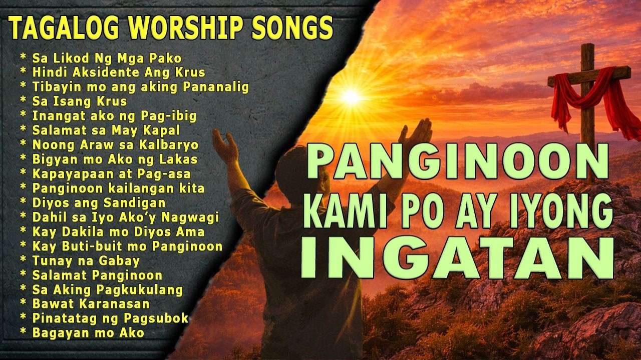 Sa Likod Ng Mga Pako with Lyrics | Tagalog Inspirational Worship Songs