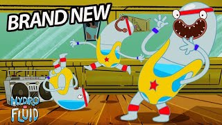 Dance Challenge | HYDRO and FLUID | Funny Cartoons for Children | WildBrain