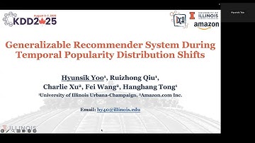 KDD 2025 - Generalizable Recommender System During Temporal Popularity Distribution Shifts