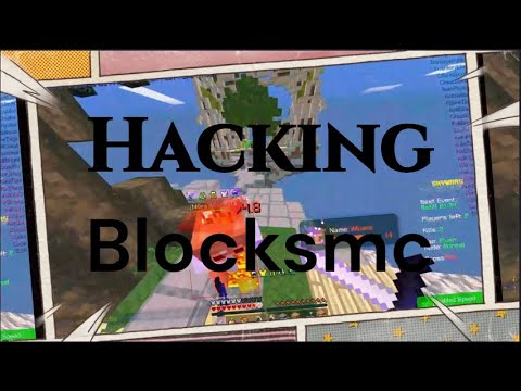 Blocksmc Hacking / Crossine B31 / new config release! / killaura , scaffold , speed , velocity