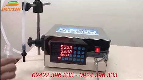 Máy Chiết Rót Chất Lỏng Dùng Điện Từ 10 - 3000 ml Giá Rẻ- congngheductin.com - 024 22.396.333