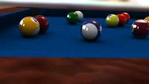3D Pool Animation