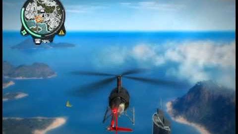 Just Cause 2 : Jump from Helicopter