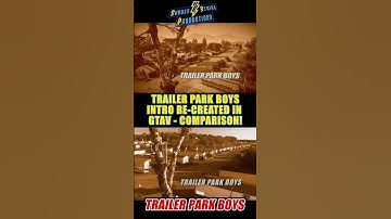 Trailer Park Boys Intro Re-created in GTA 5 - Comparison 🐈🍔🥃 #canadaday #canada #gta5