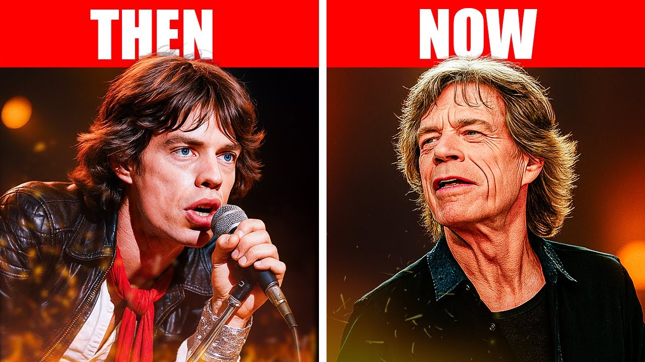 40+ Rock Legends from the 1960s to 1990s - Then and Now!