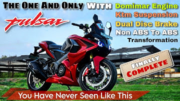 PART-6 Finally Complete Full Bike 😃 | Most Loaded Pulsar | Rs 200 Upgrade With Dominar Engine