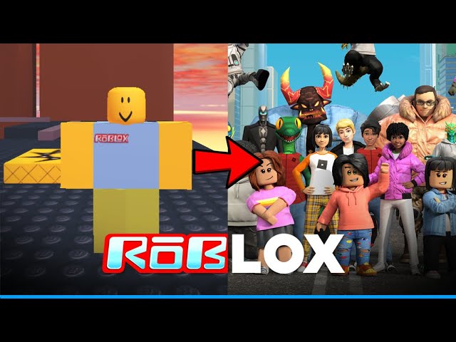 Roblox Evolution ( 1989 - 2023 ) 