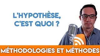 en quoi les hypothèses et les théories diffèrent-elles?