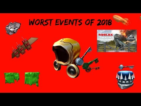 Worst Events Of 2018 Roblox Youtube - roblox worst event prizes roblox event 2019