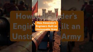 How Alexander's Engineers Built an Unstoppable Army #history #shorts