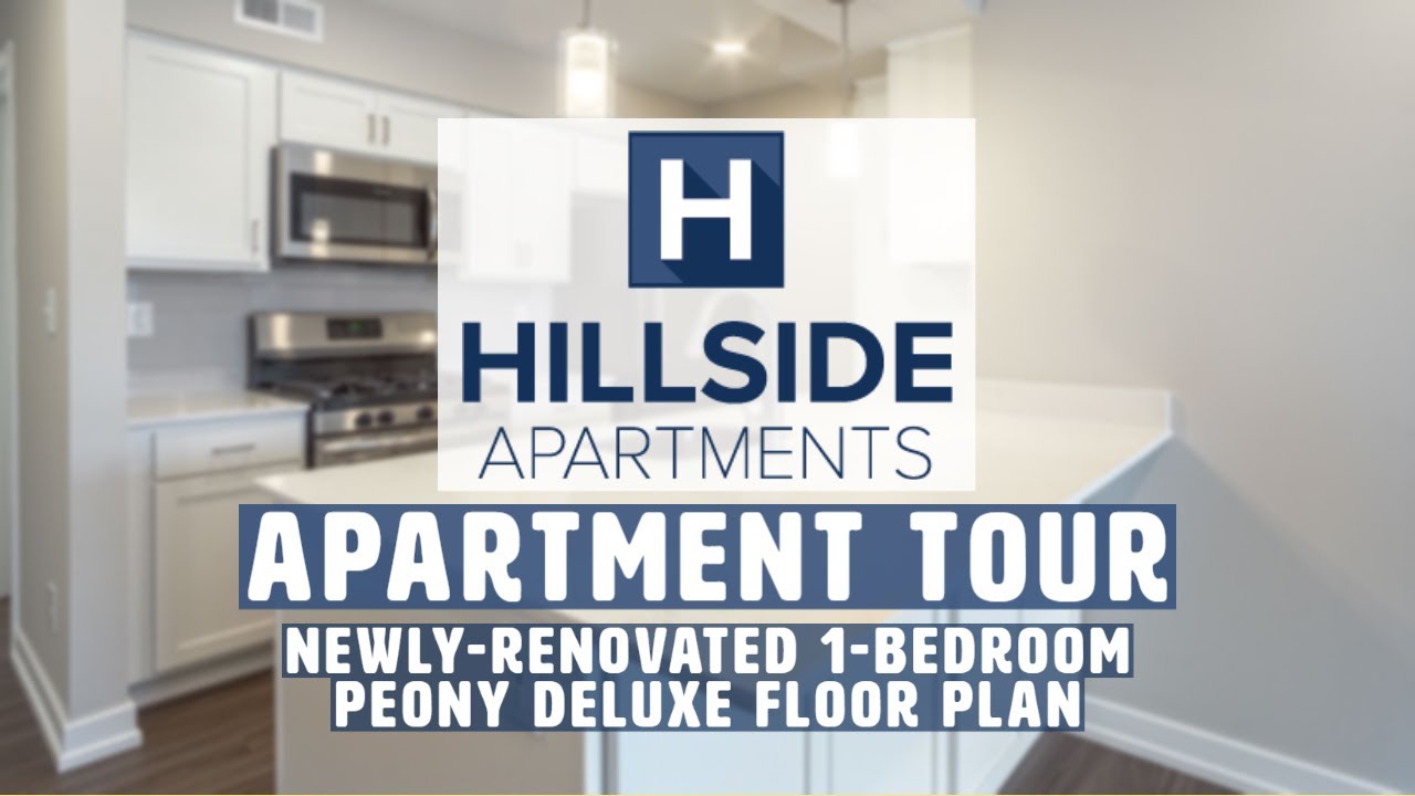 NewlyRenovated 1Bedroom Apartment Tour (Peony Deluxe Floor Plan