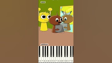Sprunki Simon and Brown @2DStyle - Piano Tutorial
