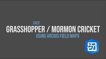 GHMC 2022 Data Collection using ArcGIS Field Maps (Grasshopper/Mormon cricket)