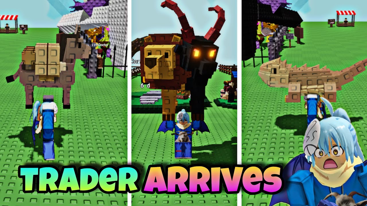 All New Pets and Seeds TRADER ARRIVES UPDATE | Grow a Garden