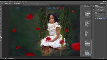 How to Add Petal Overlays in Photoshop and PSE- Flower Petal Overlay Preview and Tutorial