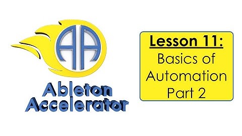 Ableton Live 9 Tutorial | Automation In Ableton (Part 2)