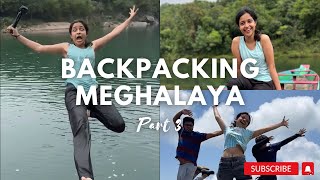Backpacking Meghalaya part 3 | Cliff jumping, Kayaking, Sacred Forest | Viral Places in North East