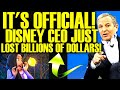 DISNEY CEO FREAKS OUT AFTER LOSING BILLIONS OF DOLLARS! WOKE AGENDA LEADS TO FINANCIAL COLLAPSE!