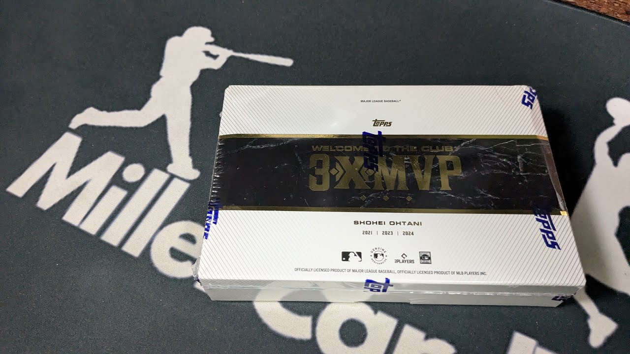 NEW RELEASE! 2025 Topps 3X M.V.P. Box! SHOHEI OHTANI! - YouTube