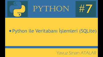 Python ile Veritabanı İşlemleri (SQLite)