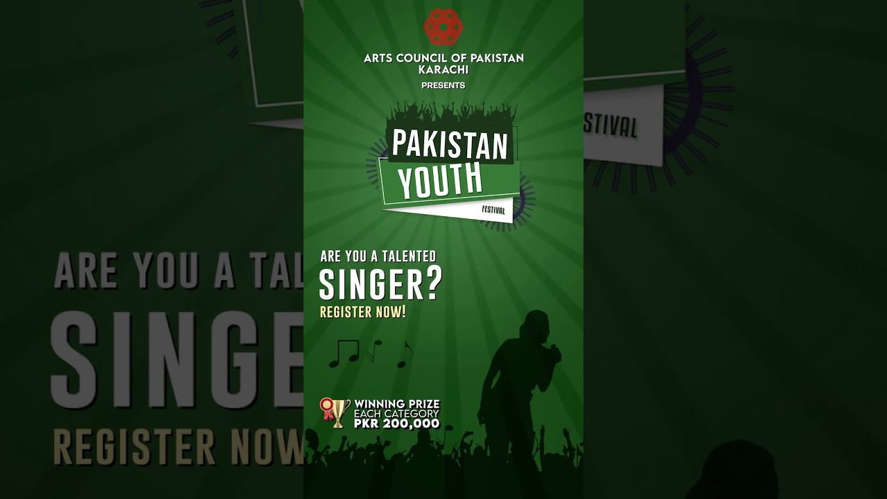 Are you a talented Singer? | Pakistan Youth Festival 2023 | Winning Prize PKR 200K