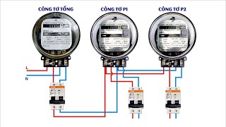 Cách đấu công tơ điện 1 pha an toàn, đúng kỹ thuật ngay tại nhà