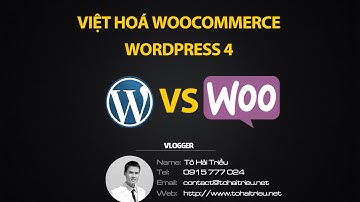 Việt hoá WooCommerce