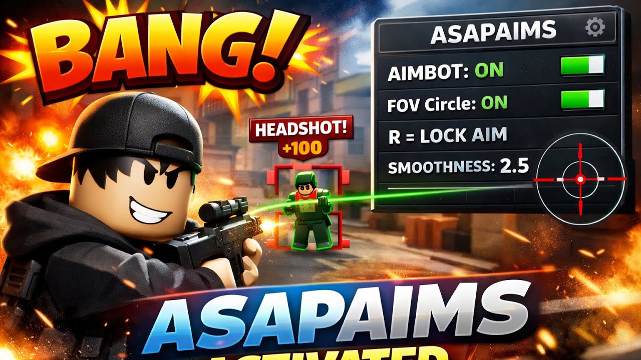 Bang Gui Script FREE BANG! ROBLOX SCRIPT | ASAPAIMS AIMBOT GUI - YouTube