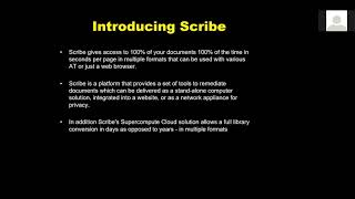 Are Your Documents Accessible?  - July 30th 2020 Webinar on Scribe by Pneuma Solutions.