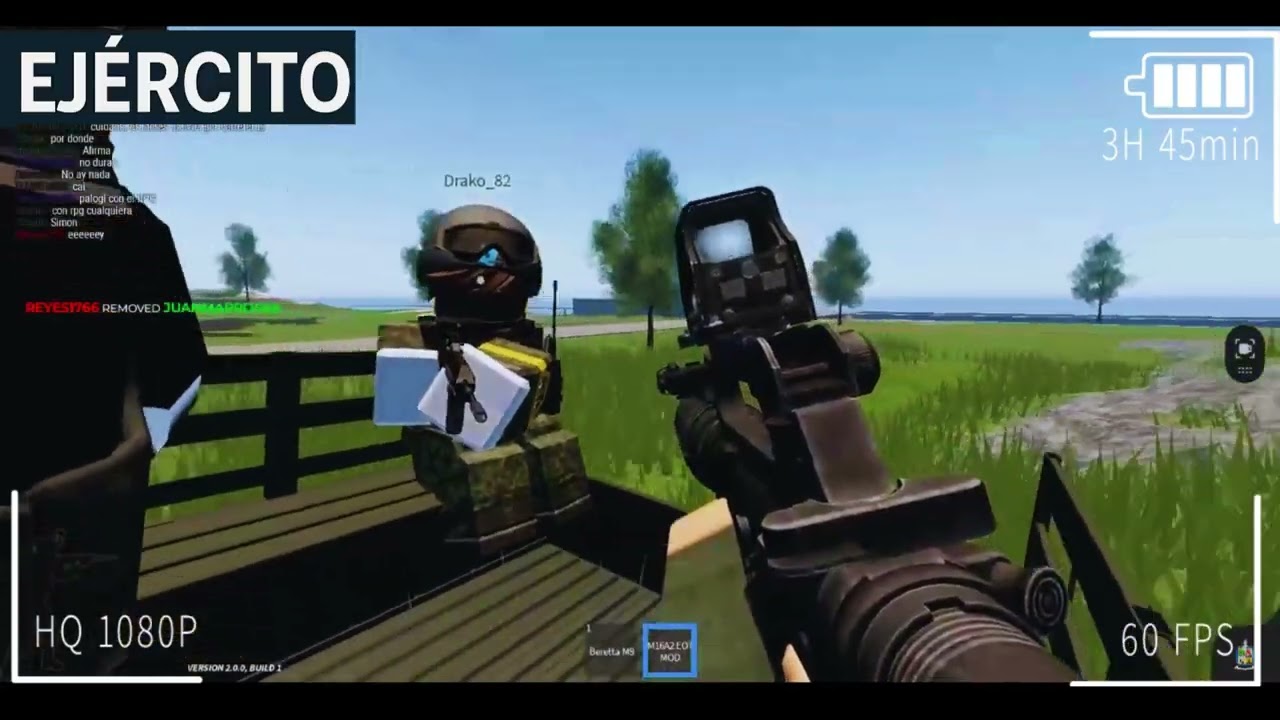 Rancheria, Nuevo León 🔥 Roblox- EJERCITO: Día 1