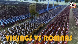 20000 VIKINGS VS 6100 ROMAN ARMIES | ULTIMATE EPIC BATTLE SIMULATOR 20 000 Vikings Vs Roman Army Ultimate Epic Battle Simulator Uebs