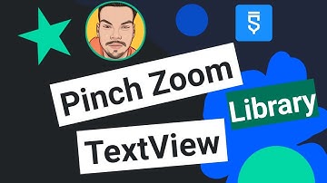 How To Make Pinch Zoom TextView In SketchWare Pro With Library|Hindi|AndroidBulb🎉🥳