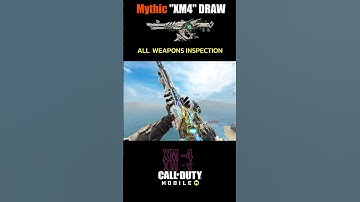 Codm Mythic XM4 Draw All Weapon