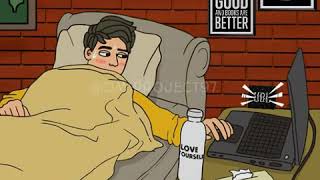 Story wa animasi viral || story animasi tidur