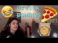Reacting to - US vs UK Domino&#39;s | Food Wars