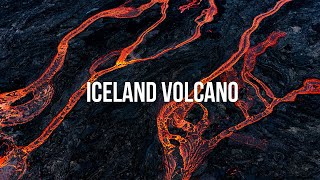 ICELAND VOLCANO FAGRADALSFJALL || DJI Mavic Air 2
