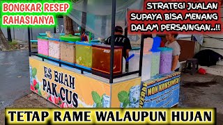 CARA PEMBUATAN ES BUAH SEGAR VIRAL KEKINIAN OMSET JUTAAN/HARI VARIASI LENGKAP DAN STRATEGI PEMASARAN