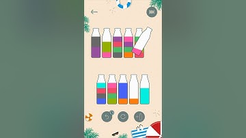 water sort advance1 | level 100 | brain game puzzle | gameplay solution