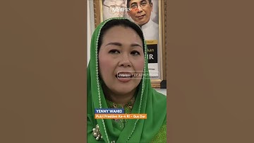 Blak-blakan Yenny Wahid Tutup Pintu Dukungan untuk Anies-Cak Imin