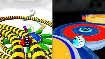 Going Balls Reverse Night vs Normal – Extreme Speedrun Challenge! (Android/iOS) #gaming