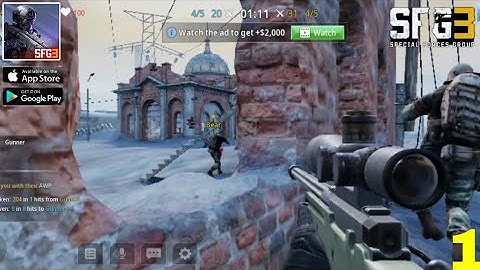 LEAD THE TEAM TO VICTORY! Special Forces Group 3"   Walkthrough  gameplay part 1"  (iOS, Android)