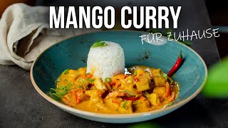 Gelbes Thai Curry Mit Mango Verdammt Lecker