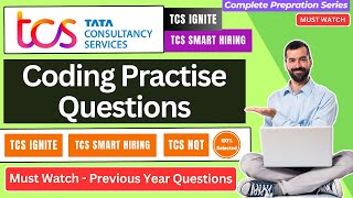 TCS Ignite and Smart Coding practice Questions | TCS Ignite Exam Questions Prepration |TCS Exam 2025