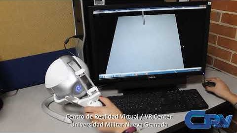 Haptic devices at VR Center UMNG: Novint Falcon