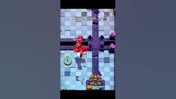 The power of "1" elixir 💀🗿 #clashroyale