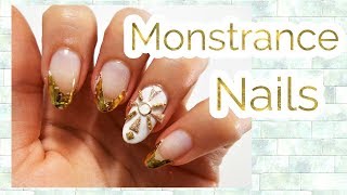 Monstrance Nail Art Tutorial!✨✨