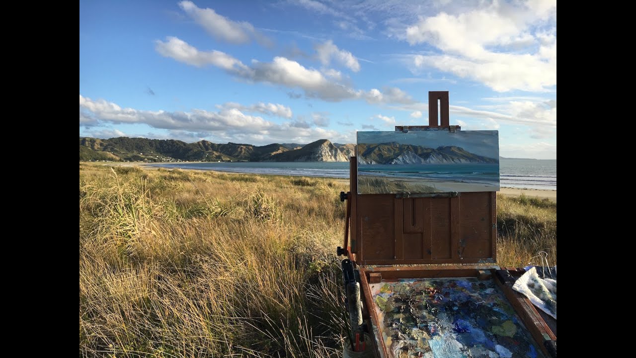 Plein air Painting with Freeman White EP#4 My plein air setup and process 2021