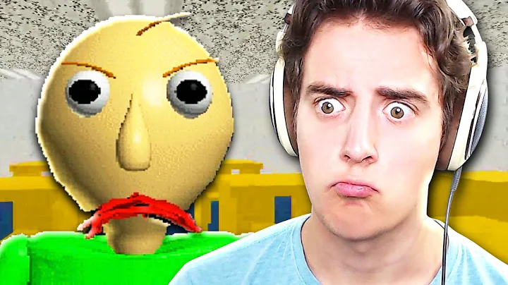 WEIRDEST HORROR GAME EVER!! | Baldi's Basics